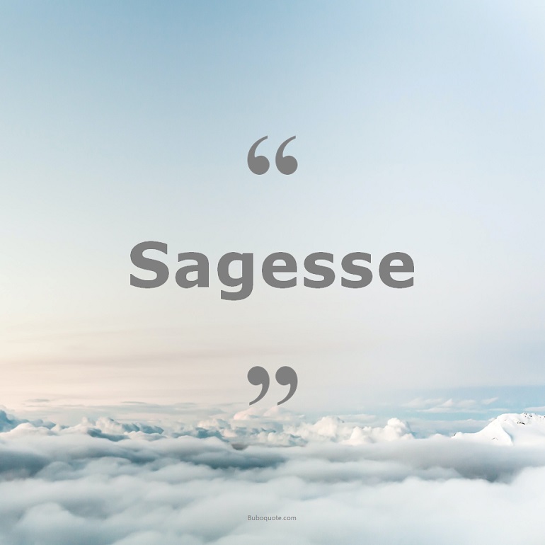 Citations sur le thème : Sagesse