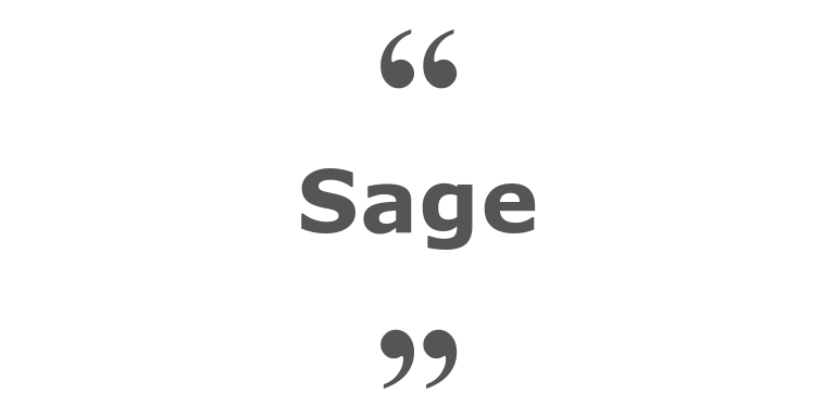 Citations sur le thème : Sage