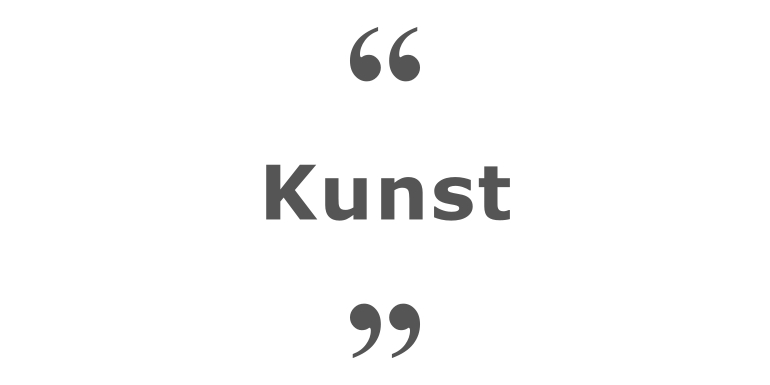 Zitate zum Thema: Kunst