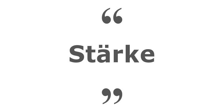 Zitate zum Thema: Stärke