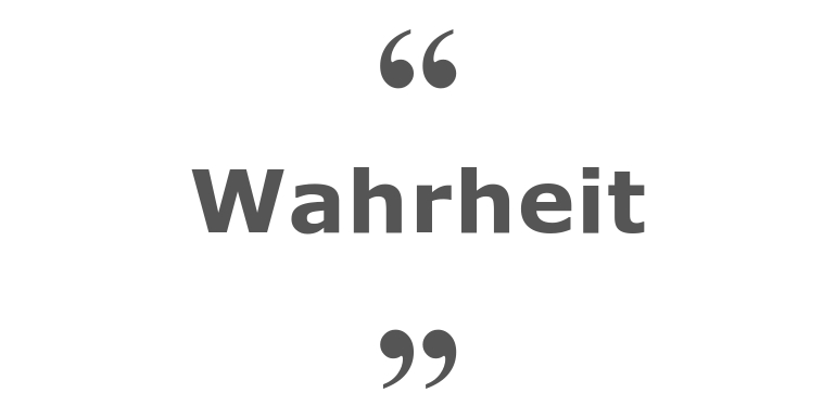 Zitate zum Thema: Wahrheit